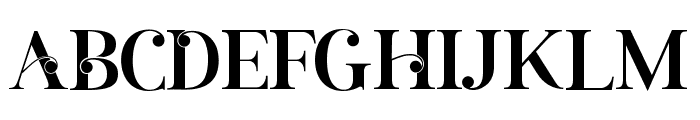 Sangi Serif Regular Font UPPERCASE