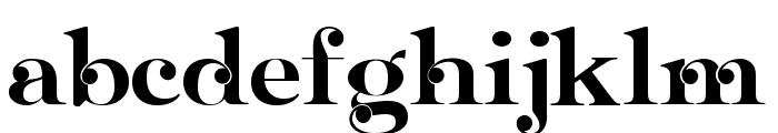 Sangi Serif Regular Font LOWERCASE
