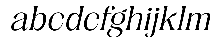 Sangkala-Italic Font LOWERCASE