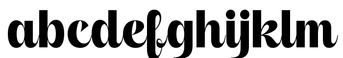 SangkaneSanscript-Regular Font LOWERCASE