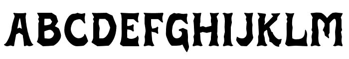 Sangkiz-Regular Font UPPERCASE