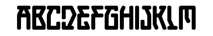 Sangor-Regular Font UPPERCASE