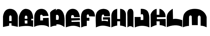 Sangua Font UPPERCASE