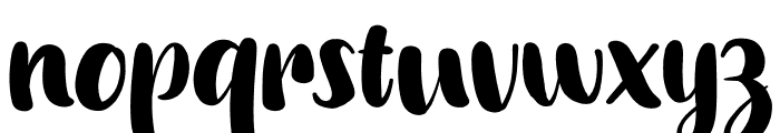 Sanibel Font LOWERCASE