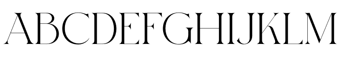 Sanida Font UPPERCASE
