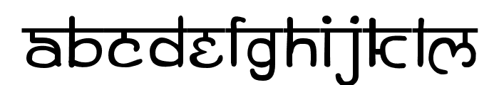 Sanischara Font LOWERCASE