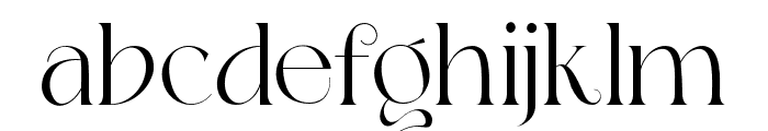 Sanke-Regular Font LOWERCASE