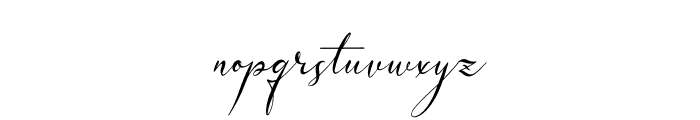 Sanluigi Nothaylor Font LOWERCASE
