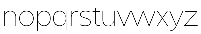 Sanshiro-Thin Font LOWERCASE