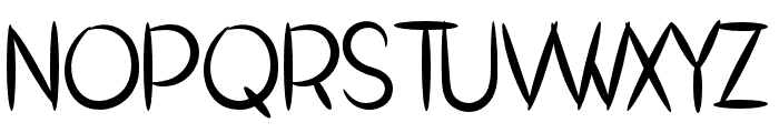 Sansiveyra-Regular Font UPPERCASE
