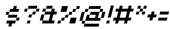 Sanspix-Italic Font OTHER CHARS