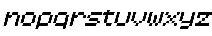 Sanspix-Italic Font LOWERCASE