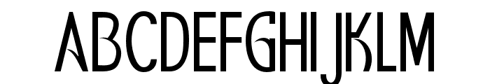 Sansserif-Regular Font UPPERCASE