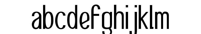 Sansserif-Regular Font LOWERCASE