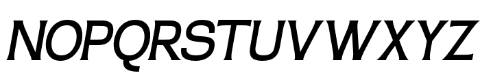 Sanstoy Italic Font UPPERCASE