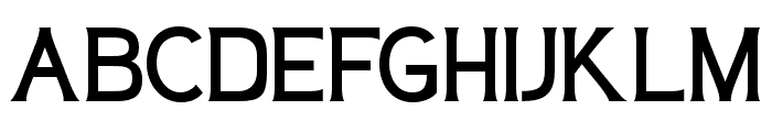 Sanstoy Regular Font UPPERCASE