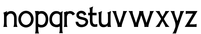 Sanstoy Regular Font LOWERCASE