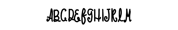 Sansullin Font UPPERCASE