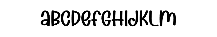 Santa Handsome Font LOWERCASE