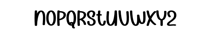 Santa Handsome Font LOWERCASE