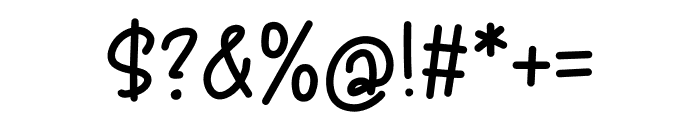 Santa Mama Ball Font OTHER CHARS