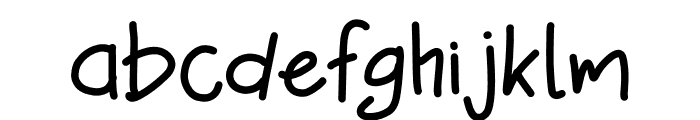 Santa Regular Font LOWERCASE