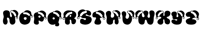 Santa Retro Font LOWERCASE