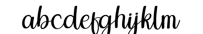 Santabeel Font LOWERCASE