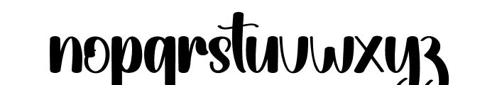 Santagirl Font LOWERCASE