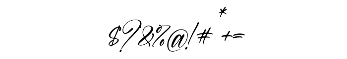 Santamire Italic Font OTHER CHARS