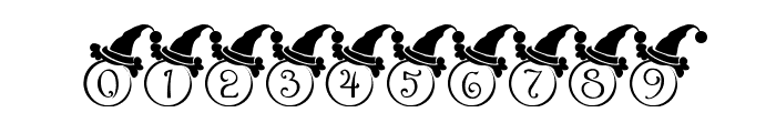 Santa's Hat Font OTHER CHARS