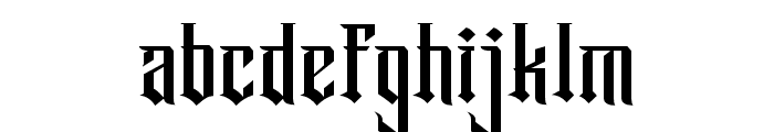 Santero Font LOWERCASE