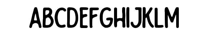 Santiago-Regular Font LOWERCASE