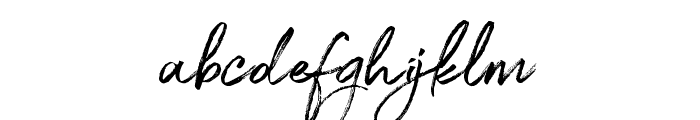 Santiago Vincent Script SVG Font LOWERCASE