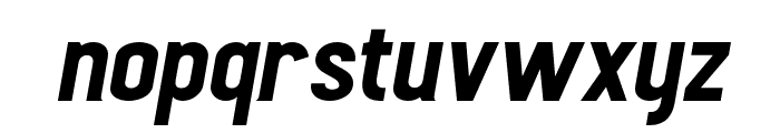 Santype-Italic Font LOWERCASE