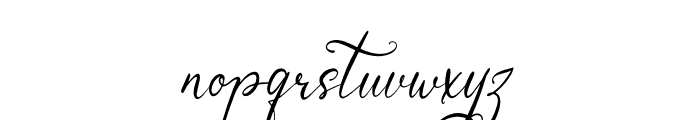 Saphira Amarilli Font LOWERCASE