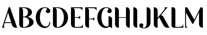Saphira-Regular Font UPPERCASE