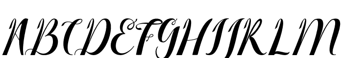Saphira Font UPPERCASE