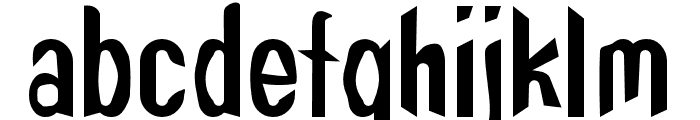 Sapower Font LOWERCASE