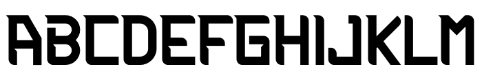 Saquahd Font UPPERCASE