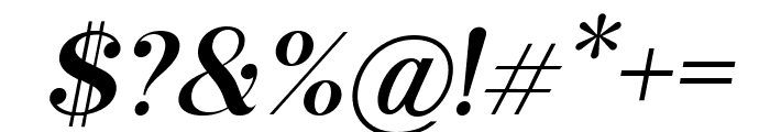 Sard SemiBold Italic Font OTHER CHARS