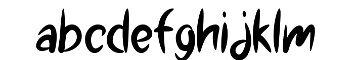 Sarrung Font LOWERCASE