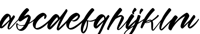 Sartori Bathone Font LOWERCASE