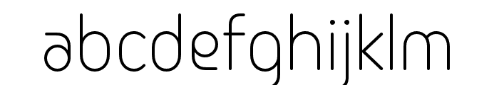 SarySoft-ExtraLight Font LOWERCASE