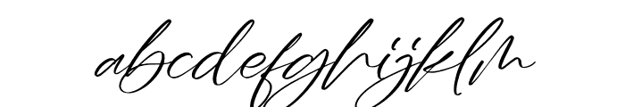 Sashmitha Whitmore Italic Font LOWERCASE