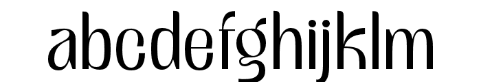 Satigof Light Font LOWERCASE