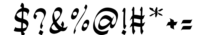 Satimah-Regular Font OTHER CHARS