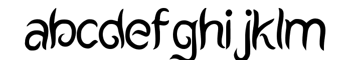Satirefont Regular Font LOWERCASE