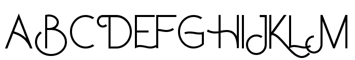 SatrevaNeue Font UPPERCASE