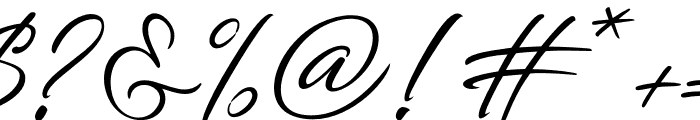 Saturdate Script Font OTHER CHARS